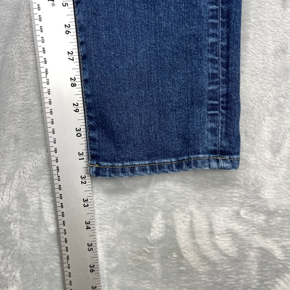American Eagle Outfitters Jeans Womens 29x32 Blue Stretch Airflex+ Straight Leg - Picture 10 of 11